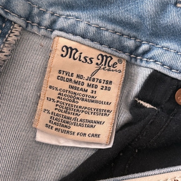 Miss Me Jeans Signature Skinny - Size 29 - Picture 9 of 12